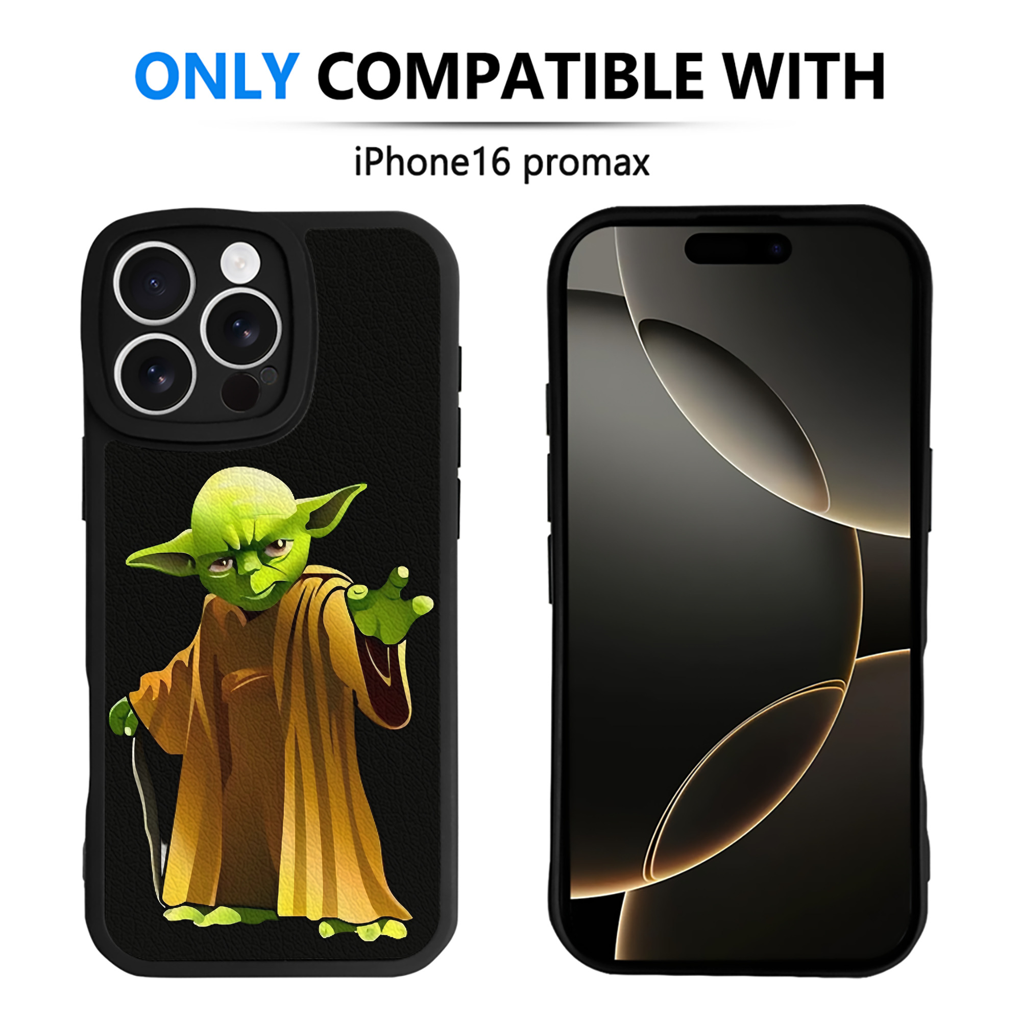 （画像用） スター・ウォーズ Star Wars 【iPhone 16シリーズ対応】シリコンスマホケース（レザー調） 材質：シリコン